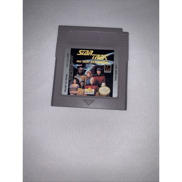 Video Games Star Trek The Next Generation Game Boy Original - Picture 1 of 8